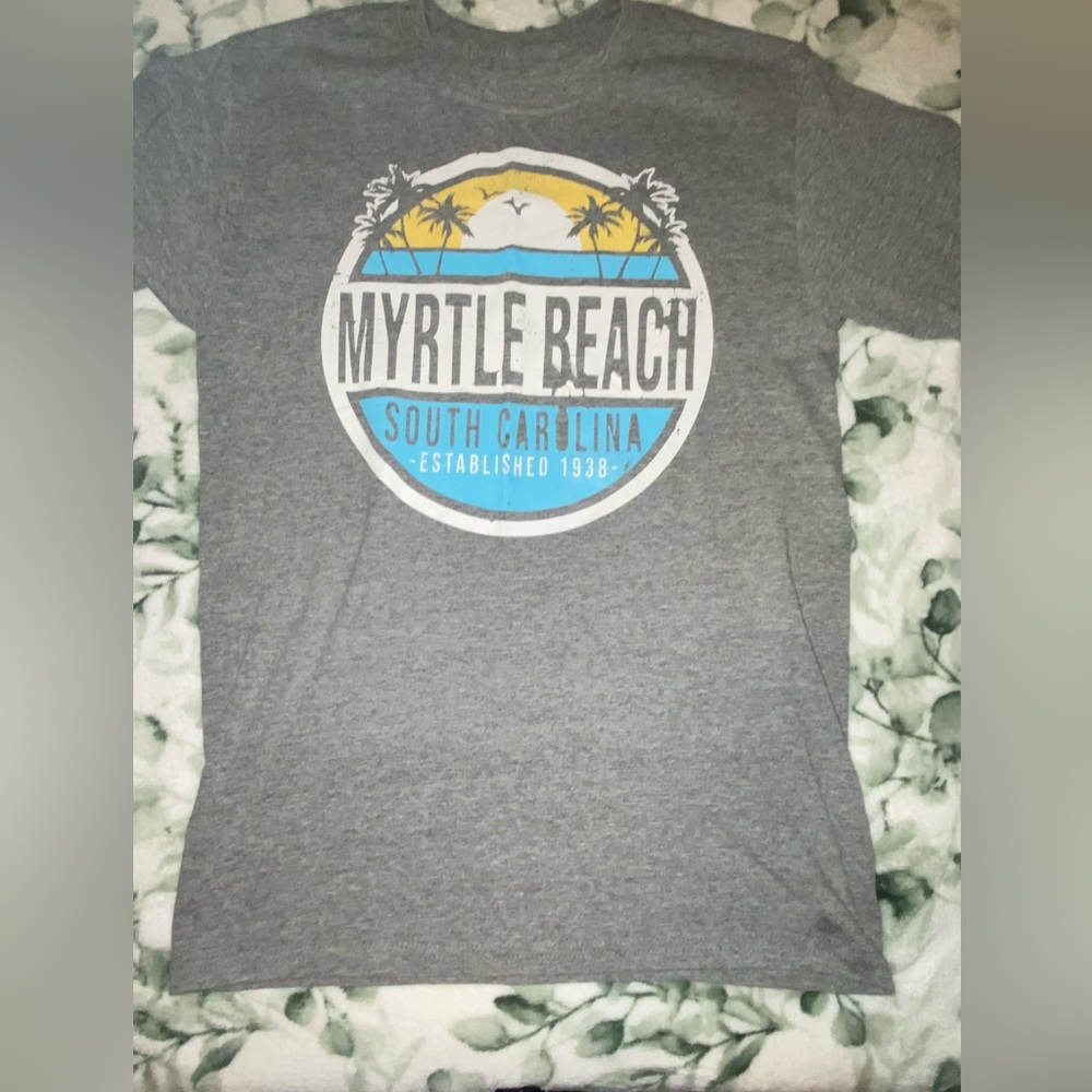 womens xs grey, myrtle beach south carolina tshirt
